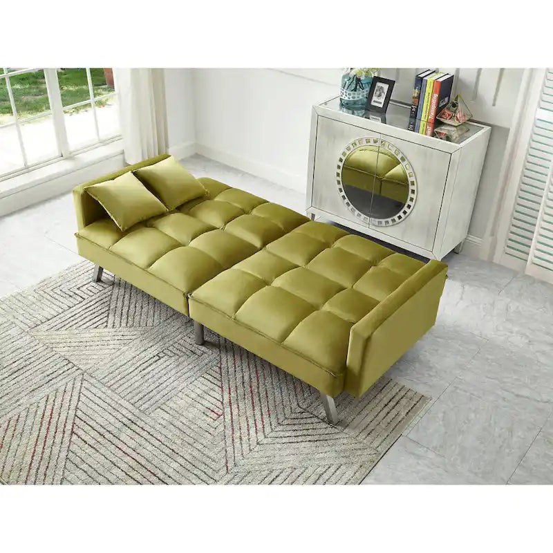Canapé-lit confortable en velours Legend Furniture