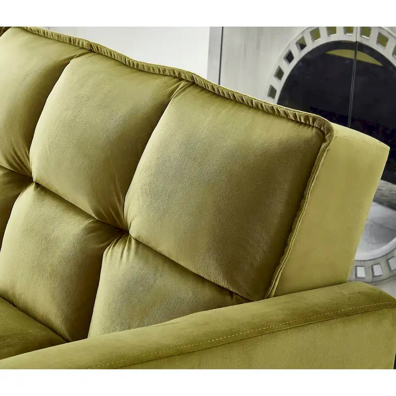 Canapé-lit confortable en velours Legend Furniture