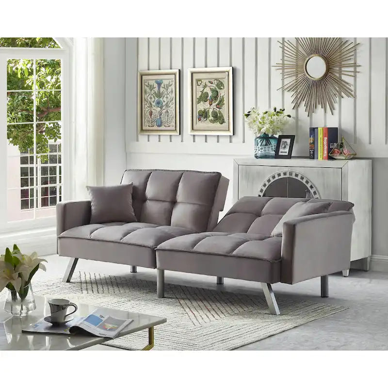 Canapé-lit confortable en velours Legend Furniture