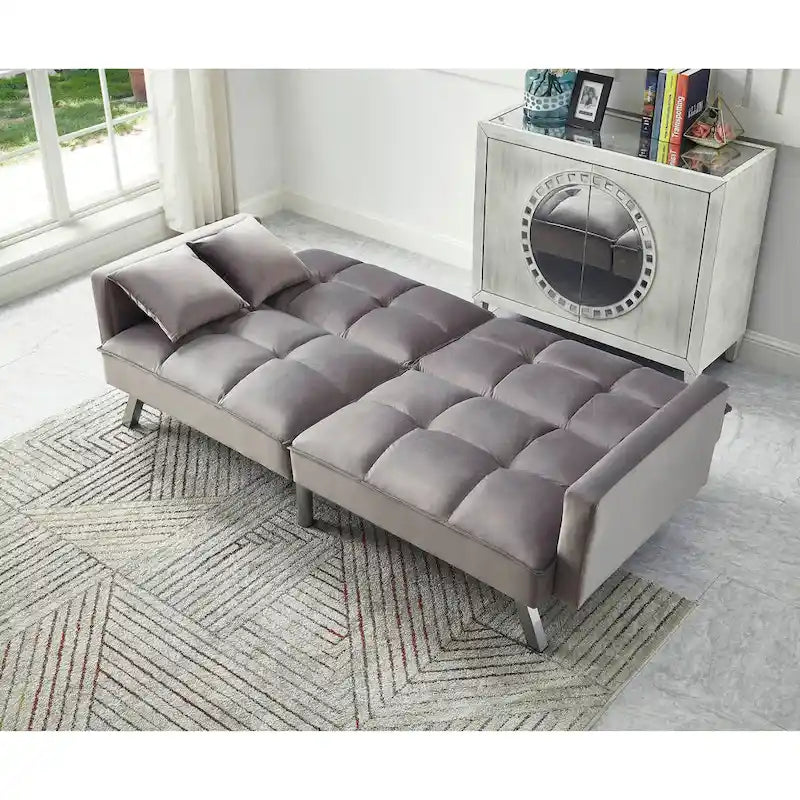 Canapé-lit confortable en velours Legend Furniture