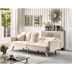 Canapé-lit confortable en velours Legend Furniture