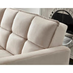 Canapé-lit confortable en velours Legend Furniture
