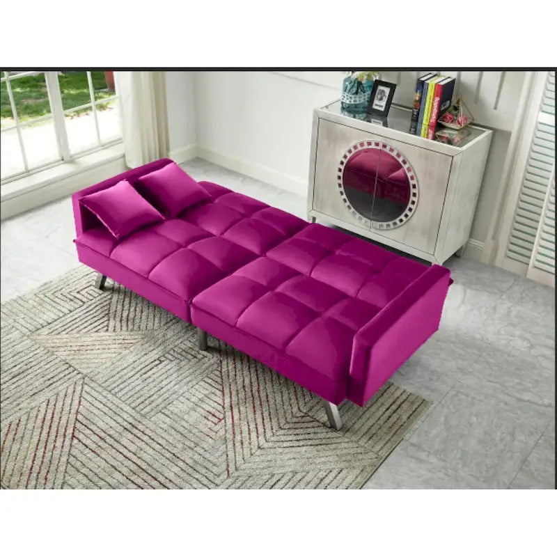 Canapé-lit confortable en velours Legend Furniture