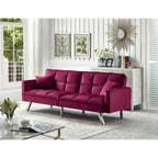 Canapé-lit confortable en velours Legend Furniture
