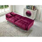 Canapé-lit confortable en velours Legend Furniture