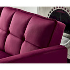 Canapé-lit confortable en velours Legend Furniture