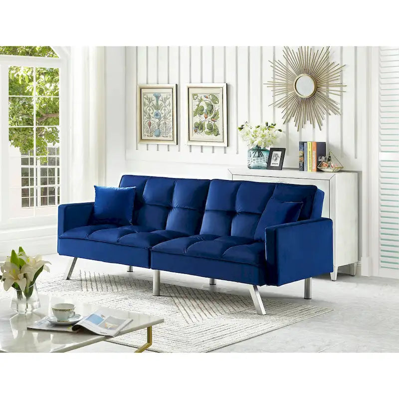 Canapé-lit confortable en velours Legend Furniture