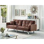 Canapé-lit confortable en velours Legend Furniture