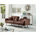 Canapé-lit confortable en velours Legend Furniture