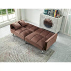 Canapé-lit confortable en velours Legend Furniture
