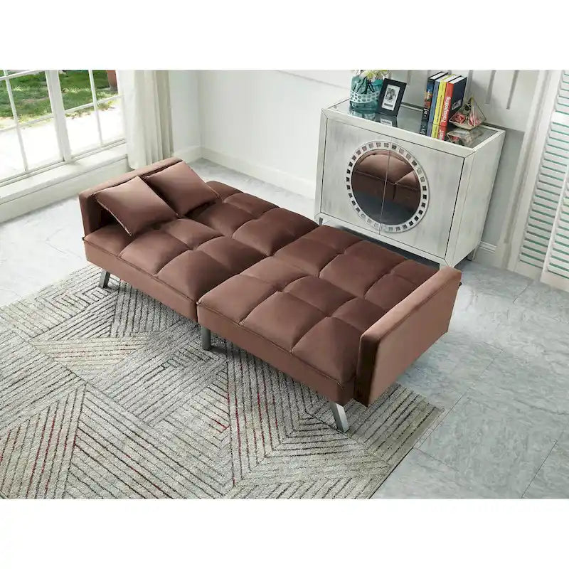 Canapé-lit confortable en velours Legend Furniture