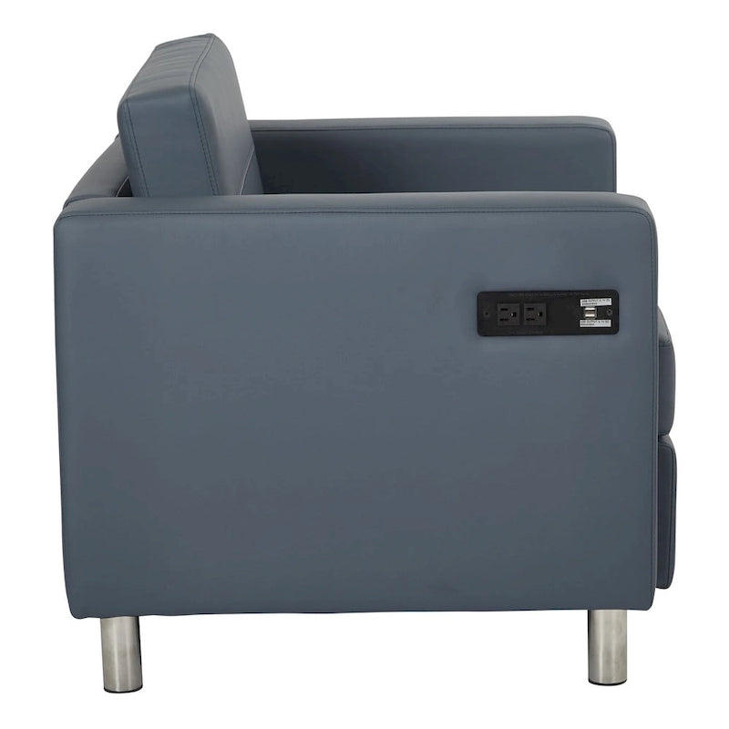 Porch & Den Canal Chair with Single Charging Station