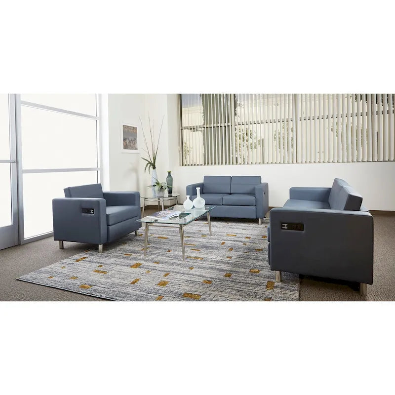 Porch & Den Canal Chair with Single Charging Station