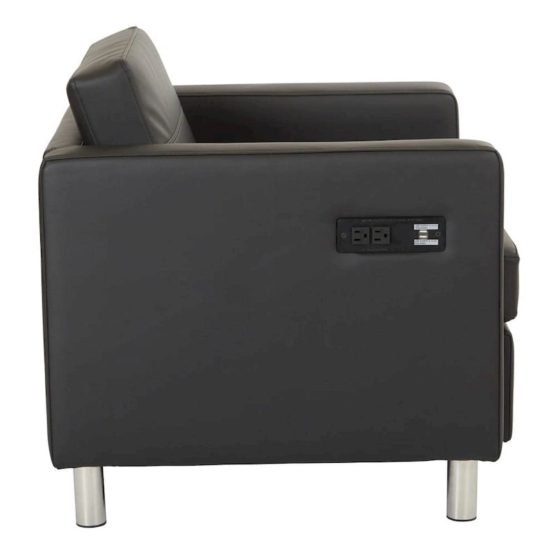 Porch & Den Canal Chair with Single Charging Station