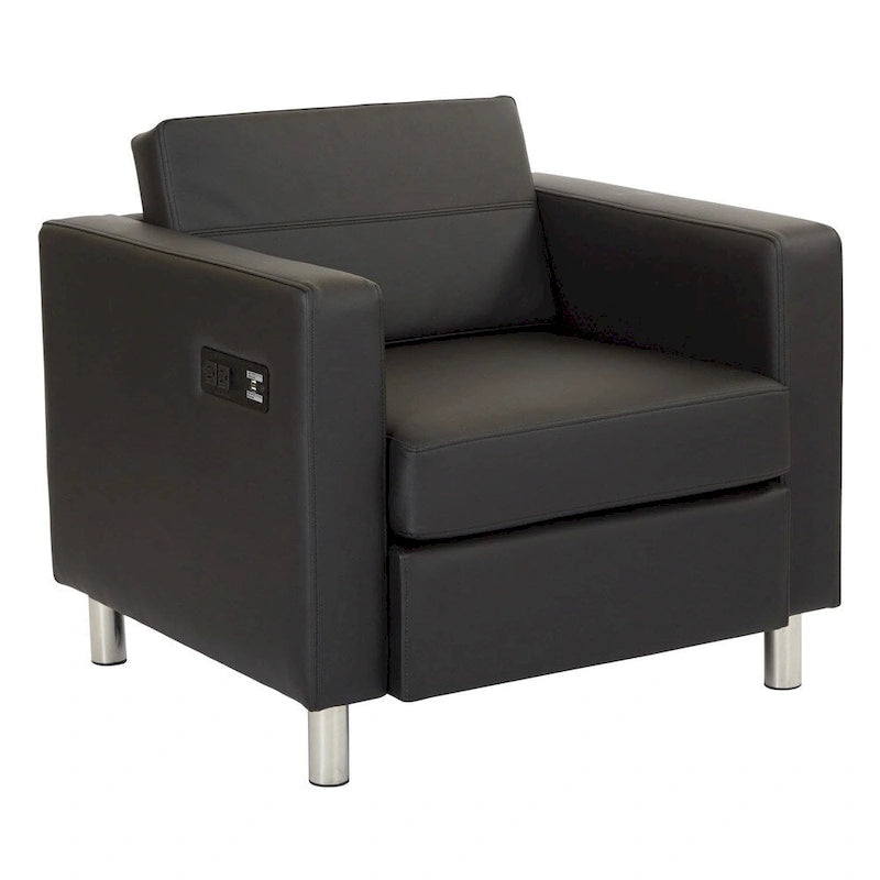Porch & Den Canal Chair with Single Charging Station