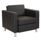 Porch & Den Canal Chair with Single Charging Station