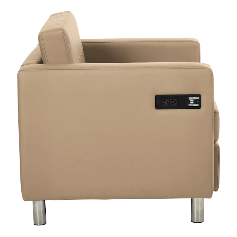 Porch & Den Canal Chair with Single Charging Station
