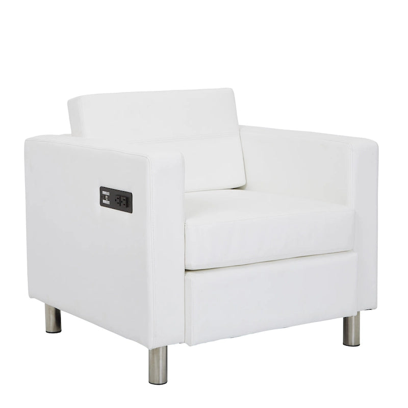 Porch & Den Canal Chair with Single Charging Station