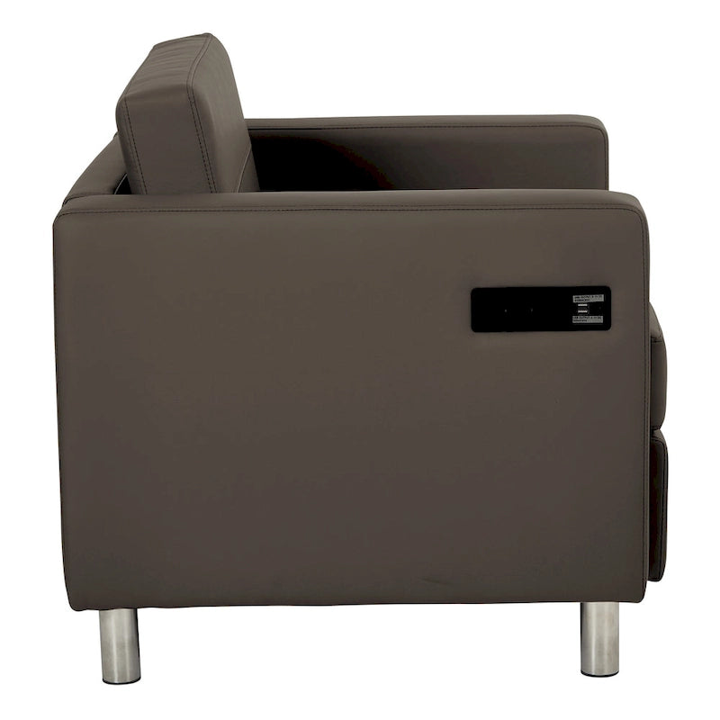 Porch & Den Canal Chair with Single Charging Station