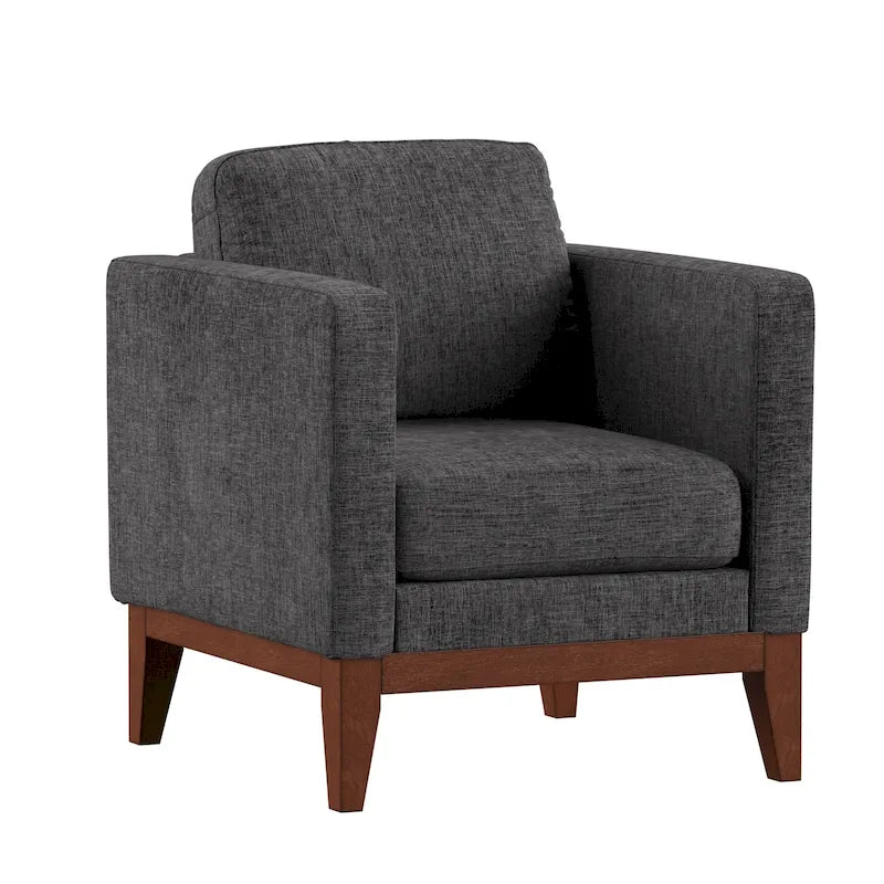 Vail Linen Upholstered Accent Chair by iNSPIRE Q Modern