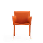Paris Saddle Leather Dining Room Armchair
