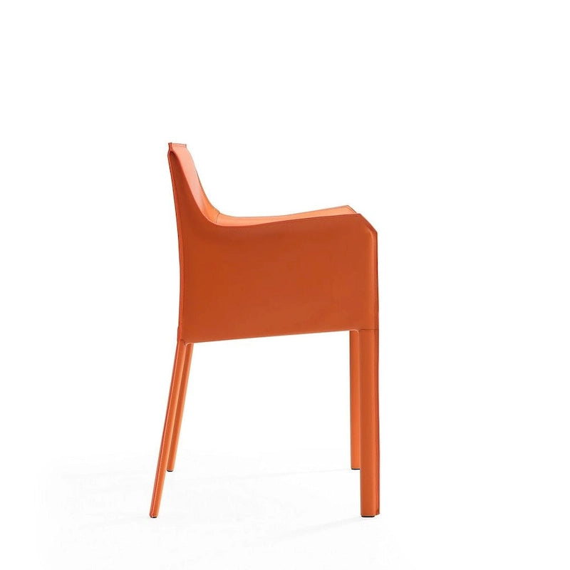 Paris Saddle Leather Dining Room Armchair