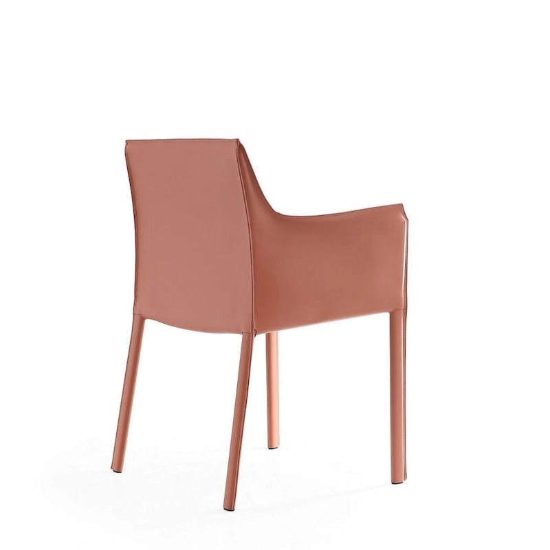 Paris Saddle Leather Dining Room Armchair
