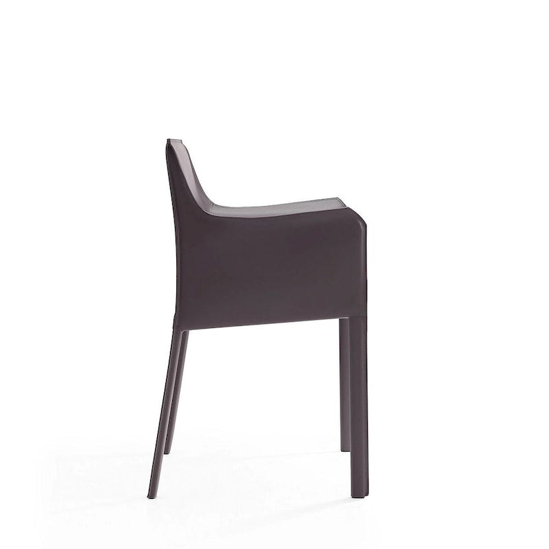 Paris Saddle Leather Dining Room Armchair