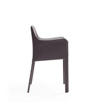 Paris Saddle Leather Dining Room Armchair