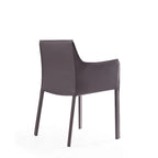 Paris Saddle Leather Dining Room Armchair