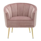 Silver Orchid Randolf Velvet Accent Chair