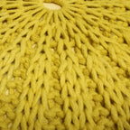 WYNDENHALL Grandville Boho Round Hand Knit Pouf