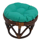 Repose-pieds Bali de 45 cm avec coussin d'extérieur solide