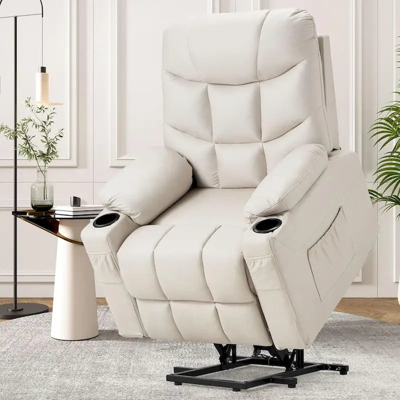 AECOJOY Power Lift Recliner for Elderly w/ Massage & USB charging port