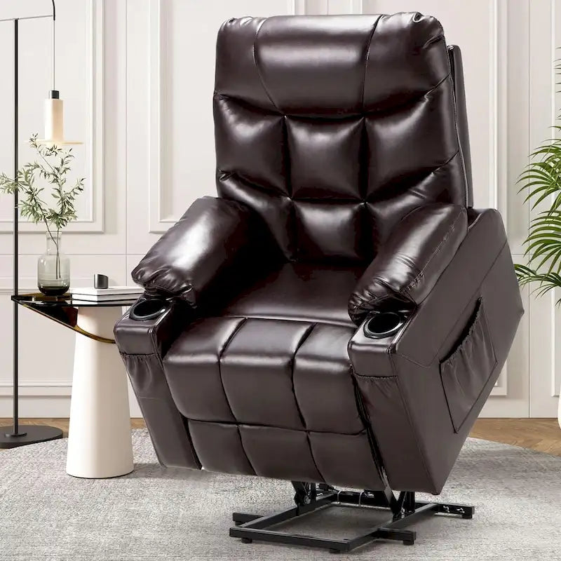 AECOJOY Power Lift Recliner for Elderly w/ Massage & USB charging port