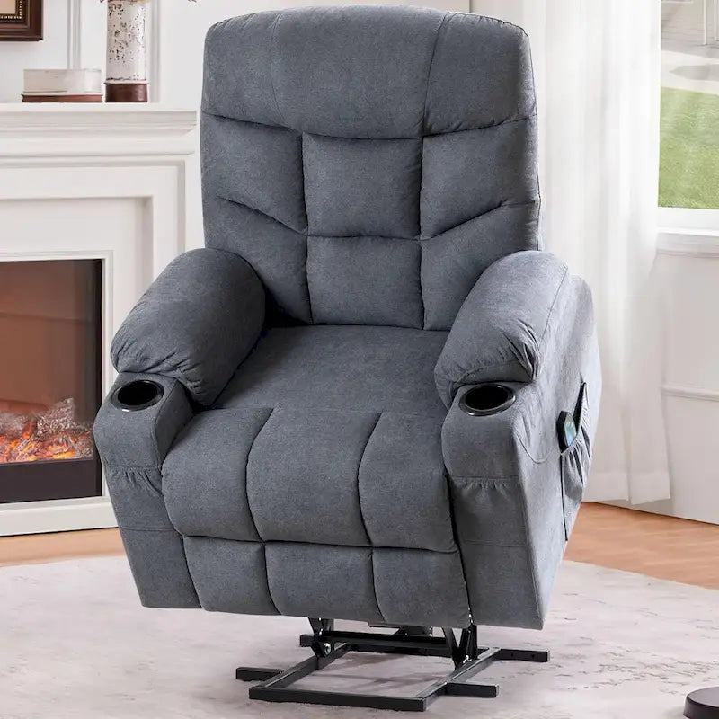 AECOJOY Power Lift Recliner for Elderly w/ Massage & USB charging port