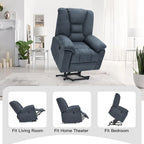 AECOJOY Power Lift Recliner for Elderly w/ Massage & USB charging port