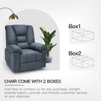 AECOJOY Power Lift Recliner for Elderly w/ Massage & USB charging port