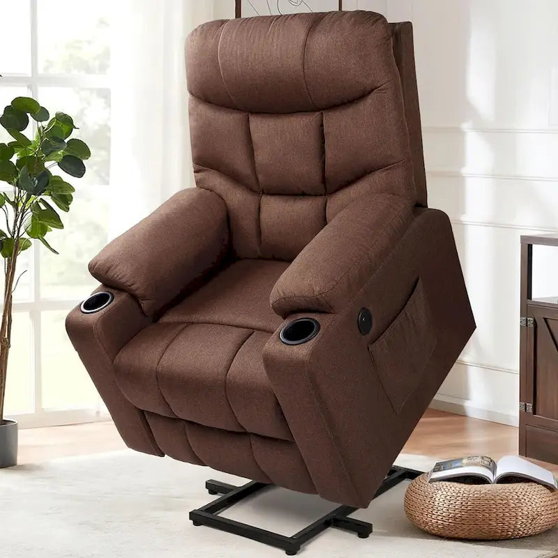 AECOJOY Power Lift Recliner for Elderly w/ Massage & USB charging port