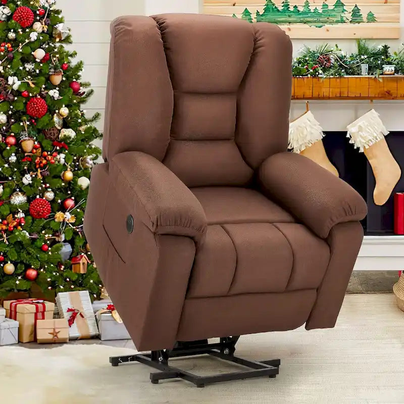AECOJOY Power Lift Recliner for Elderly w/ Massage & USB charging port