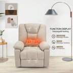 AECOJOY Power Lift Recliner for Elderly w/ Massage & USB charging port
