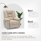 AECOJOY Power Lift Recliner for Elderly w/ Massage & USB charging port