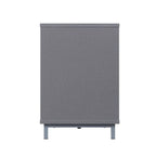 Manhattan Comfort Brighton 60 In. Wire Management Media Cabinet Console