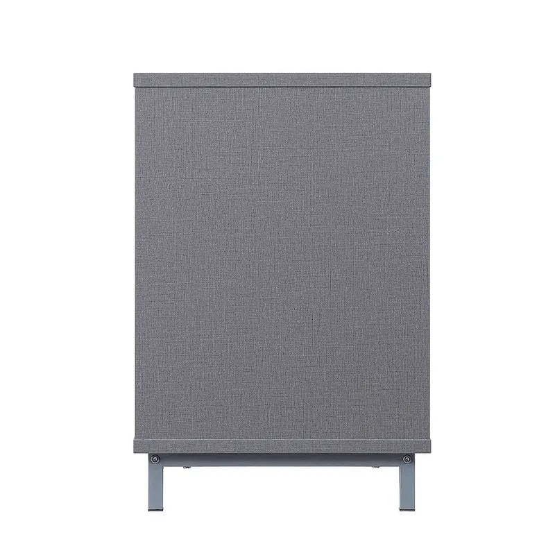Manhattan Comfort Brighton 60 In. Wire Management Media Cabinet Console