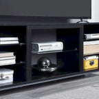 Manhattan Comfort Brighton 60 In. Wire Management Media Cabinet Console