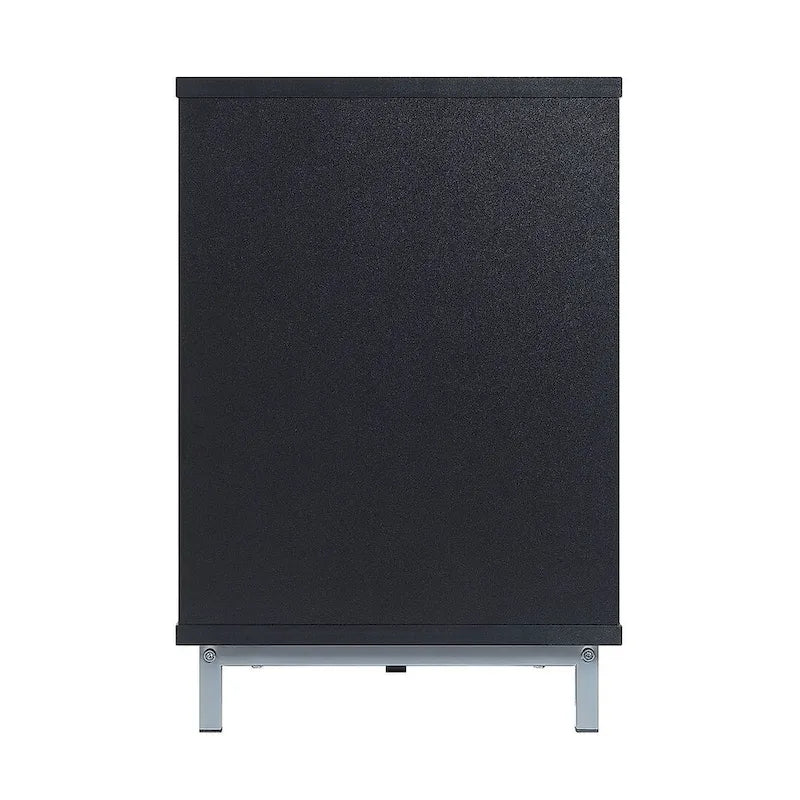 Manhattan Comfort Brighton 60 In. Wire Management Media Cabinet Console