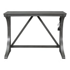 Farmhouse 3-Piece Counter Height Dining Table Set