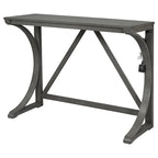 Farmhouse 3-Piece Counter Height Dining Table Set
