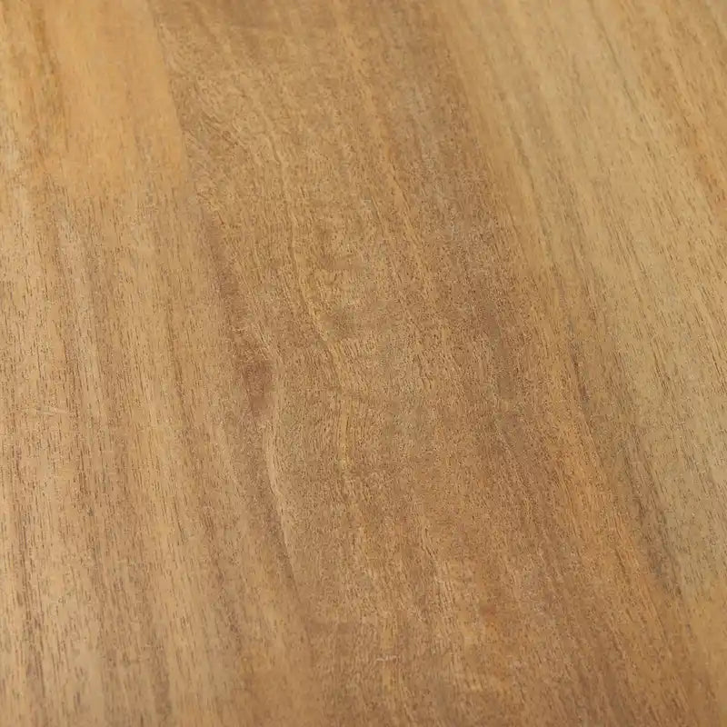 Table de salle à manger Viktor 84 en bois massif marron clair - 84L x 42l x 30H
