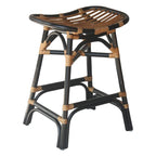 Tabouret de comptoir en rotin Damara